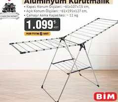 CASİLDA HOME ALÜMİNYUM KURUTMALIK